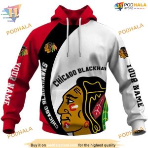 Custom You Laugh I Laugh You Cry I Cry NHL Chicago Blackhawks Hoodie 3D 1
