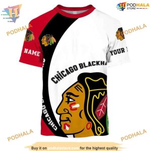 Custom You Laugh I Laugh You Cry I Cry NHL Chicago Blackhawks Hoodie 3D 2