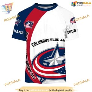 Custom You Laugh I Laugh You Cry I Cry NHL Columbus Blue Jackets Hoodie 3D 3