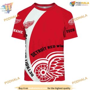 Custom You Laugh I Laugh You Cry I Cry NHL Detroit Red Wings Hoodie 3D 2