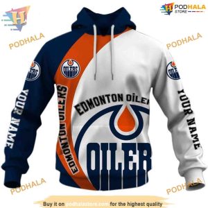 Custom You Laugh I Laugh You Cry I Cry NHL Edmonton Oilers Hoodie 3D 1