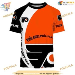 Custom You Laugh I Laugh You Cry I Cry NHL Philadelphia Flyers Hoodie 3D 2