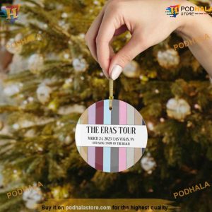Customizable Eras Tour Ceramic Ornament Personalized Family Ornaments 2