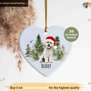 Customizable Ornament for Christmas Trees, Family Name Keepsakes