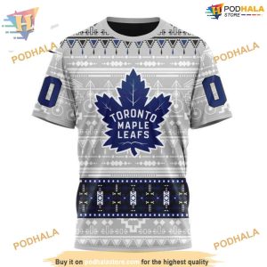 Customized Native Design NHL Toronto Maple Leafs Hoodie 3D 3