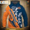 Cute 3D Cartoon Player Chicago Bears Hoodie, Bears Merchandise