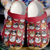 Cute Cat Christmas Classic Crocs, Funny Christmas Gifts for Pet Lovers