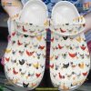 Cute Chicken Pattern Crocs Classic Clogs, Trending Gifts for Poultry Fans