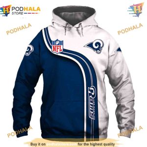 Cute Los Angeles Rams 3D Hoodie Sweatshirt, Fan Gift