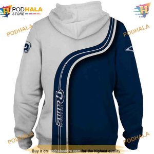 Cute Los Angeles Rams 3D Hoodie Sweatshirt Fan Gift 2