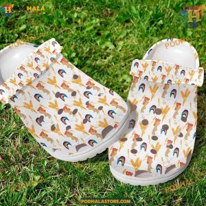 Cute Rooster Crocs Classic Clogs, Trending Gifts for Rooster Fans