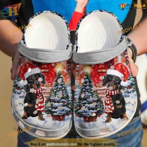 Dachshund Christmas Classic Crocs Shoes, Creative Christmas Gift Ideas