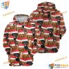 Dachshund Group Pattern Funny Christmas Hoodie, Xmas Gifts