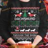 Dachshund Snow' Santa Sleigh Shirt, Unique Matching Family Christmas Shirt