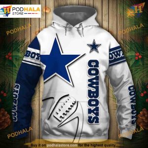 Dallas Cowboys 3D Graphic Hoodie, Affordable and Stylish, Fan's Choice