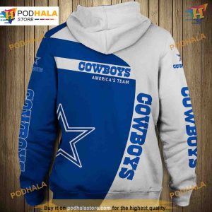 Dallas Cowboys 3D Hoodie Affordable Gift for Fans Perfect Pullover 2