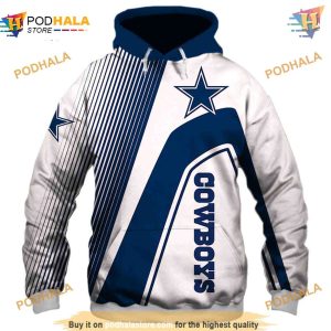 Dallas Cowboys 3D Hoodie Jacket Style Perfect Football Fan Gift 1