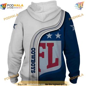 Dallas Cowboys 3D Hoodie Pullover Sweatshirt Unique Gifts for NFL Fans 2