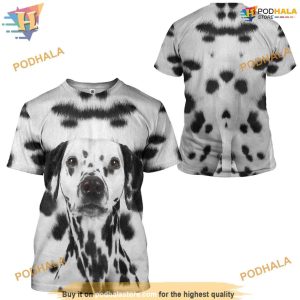 Dalmatian Dog Costume Full All Over Printed 3D Hoodie Sweatshirt 2