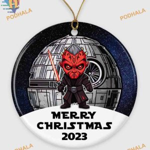 Darth Maul-Themed 2023 Star Wars Christmas Ornament, Family Gift Idea