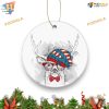 Deer in USA Hat Ornament, Family Tree Decoration
