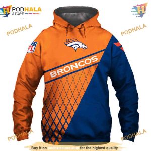 Denver Broncos NFL Hoodie 3D Affordable NFL Apparel Sweatshirt 1