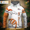 Denver Broncos NFL Hoodie 3D Graphic, Low-Cost NFL Apparel Pullover