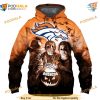 Denver Broncos NFL Hoodie 3D Halloween, Horror Night NFL Merchandise