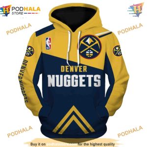 Denver Nuggets Basketball 3D Hoodie, Trending Fan Sweatshirt