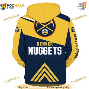 Denver Nuggets Basketball 3D Hoodie Trending Fan Sweatshirt 2