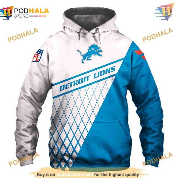 Detroit Lions Cheap 3D Sweatshirt, NFL Merchandise for Fans