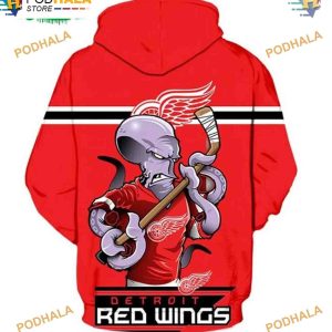 Detroit Red Wings Ultra Cool 3D Hoodie Trending Long Sleeve Apparel 2
