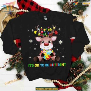 Different Reindeer Christmas Shirt, Best Family Christmas Gifts