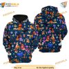 Disney Cats Christmas Disney 3D AOP Hoodie, Adorable Disney Apparel