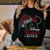 Disney Christmas 2023 Sweatshirt, Disney Group Vacation, Disney Family Christmas Shirt