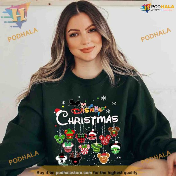 Disney Christmas 2023 Sweatshirt, Disneyland Family Tee, Xmas Gifts For Dad