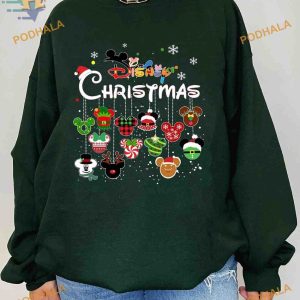 Disney Christmas 2023 Sweatshirt Disneyland Family Tee Xmas Gifts For Dad 2