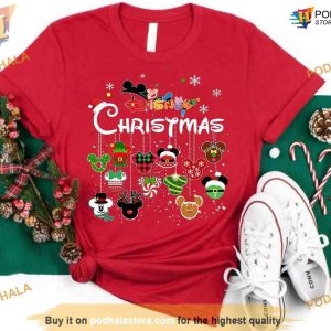 Disney Christmas 2023 Sweatshirt Disneyland Family Tee Xmas Gifts For Dad 3