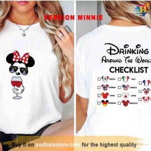 Disney Couple Drinking Shirt, Epcot World Checklist, Mickey & Minnie