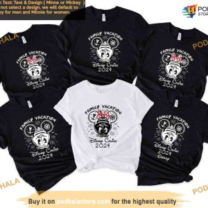 Disney Cruise 2024 Shirts Family Disney Vacation 2024 Custom Disney Trip Tee 3