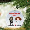 Disney Star Wars Leia & Solo, 2023 Custom Christmas Ornaments