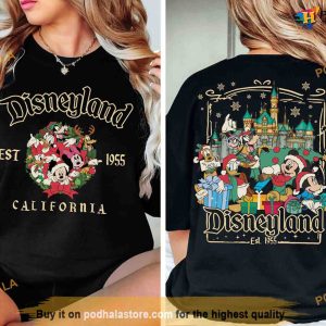 Disneyland Mickey and Friends Christmas Shirt, Xmas Gift