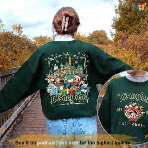 Disneyland Mickey and Friends Christmas Shirt Xmas Gift 3