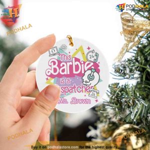 Dispatcher Essential Worker Barbie Ornament Custom Family Ornaments 2