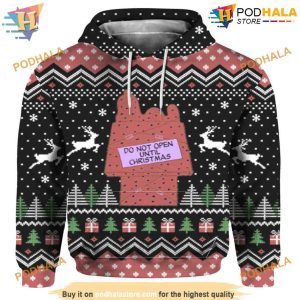 Do Not Open Until Xmas 3D Hoodie Christmas, Funny Xmas Gifts