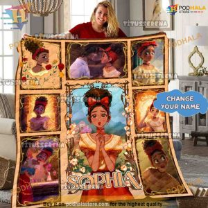 Dolores Madrigal Magic, Encanto Family Fleece Blanket, Creative Christmas Gifts