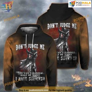 Don't Judge Me All Over Printed 3D Hoodie Sweatshirt