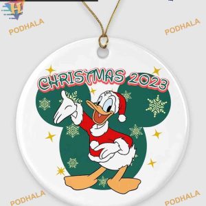 Donald's Holiday Spirit Ornament, 2023 Disney Christmas Ornament