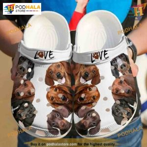 Doxies Love Crocs, Dachshund Themed Christmas Gift Ideas