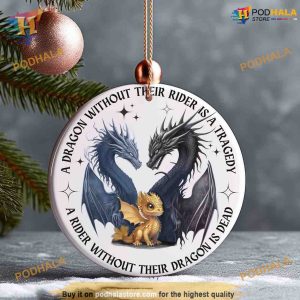 Dragon Holiday Ornament, Family Tree Decoration, Winged Fantasy